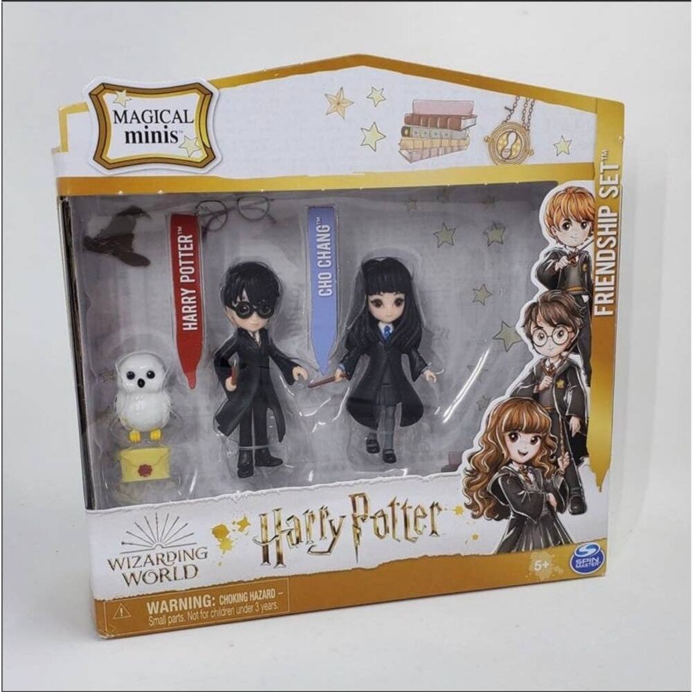 New Wizarding World Magical Minis Harry Potter Cho Chang Hedwig Owl Toy Figures